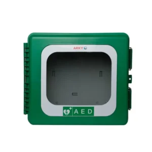 Armario Exterior ARKY con Incrustaciones de Aluminio y Alarma